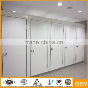 26mm Waterproof Whole Toilet Partition High-end Whole Toilet Partition 26mm Suspended Toilet Partition Unit thumbnail-3