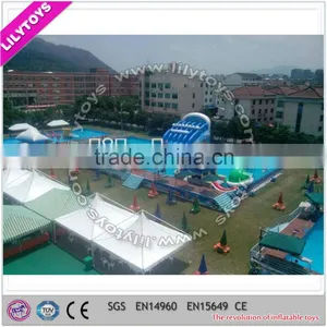 En14960 Ground Steel Pools/frame Pool From Amusement Park thumbnail-2
