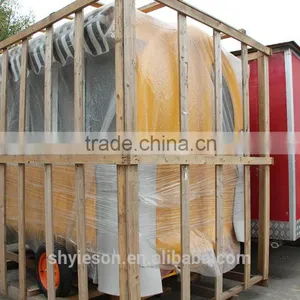 Heavy-duty China Mobile Food Cart Ice Cream Crepe Van / Welcome to Ask Yogurt Truck Food thumbnail-6