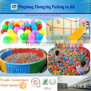 Kids Babies Children Colorful Plastic Soft Pit Balls Playing thumbnail-1