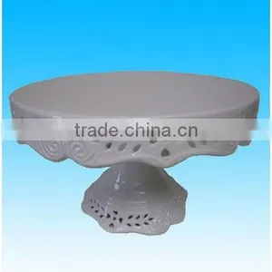 Round Porcelain Cake Stands thumbnail-1