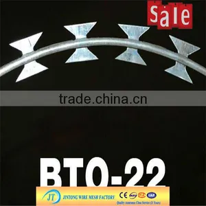 Stainless Steel Barbed Wire/Concertina Razor Barded Wire thumbnail-1