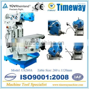 Stocking ! Universal Knee - Type Milling Machine US260A thumbnail-1
