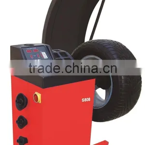 Utilitarian Wheel Balancer Machine With Self-diagnosis And Self-calibration. thumbnail-1