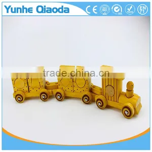 Colorful Wood Stocking Train Toys Geometrical Shape Blocks Education Gift thumbnail-4
