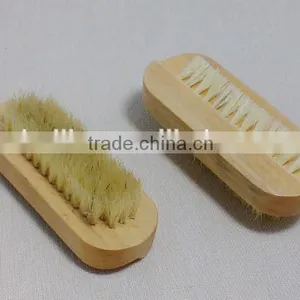 Two Sided Wooden Nail Brush,Nail Cleaning Brush thumbnail-1
