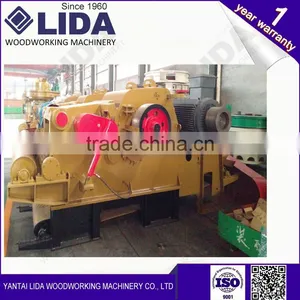 LIDA Electric Drum Wood Chipper LDBX2113 Producng Wood Chips With CE For Sale thumbnail-3