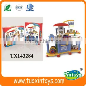 Plastic Funny Kids Kitchenset Jumbo Kitchen Center thumbnail-5