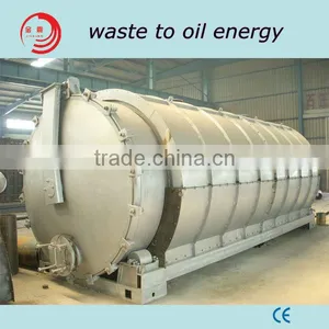 2013 New Design Recycle Machine Making Oil From Waste Tyre/ Plastic/ Rubber thumbnail-1