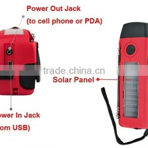 Torch Radio Solar With Crank thumbnail-2