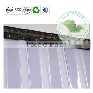 Custom Eco-friendly High Quality Waterproof Transparent PVC Strip Curtain thumbnail-1