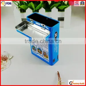 Rectangular Decorative Coffee Metal Tin Can thumbnail-2