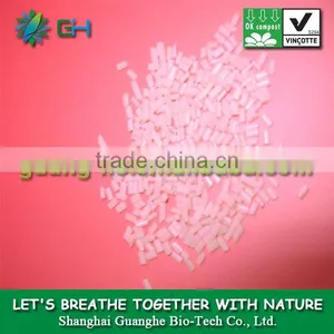 GH401 100% Compostable Polylactic Acid Pla Resin for Injection Molding thumbnail-1