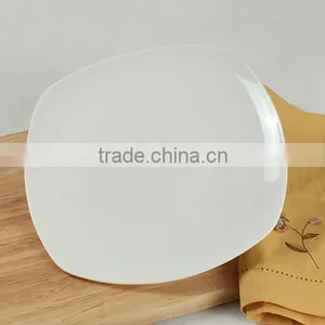 Haonai Hot Sale Product High Quality Square Shape Ceramic Plates Dishes thumbnail-6