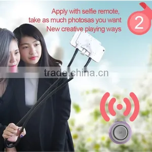 2017 New Creative Neck Wearable Phone Holder For Personal Leisure/Driving Use , Universal Adjustable Mobile Phone Stand Holder thumbnail-5