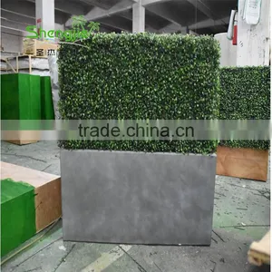 SJLJ013715 Guangzhou Supplier Artificial Boxwood Hedge for Outdoor UV Plastic Boxwood Hedge thumbnail-3