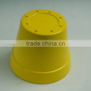 Factory Wholesale Pant Fibre Bamboo Fibre Flower Pot thumbnail-3