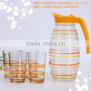1liter Round Glass Water Bottle thumbnail-4