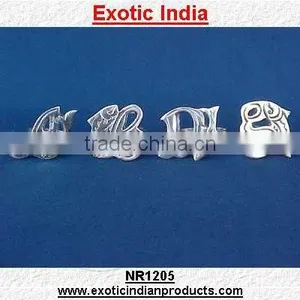Alphabet Napkin Rings thumbnail-1