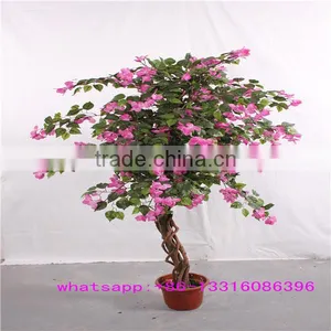 LXY071831 Ornament Bonsai Plants High Simulation Artificial Bougainvillea Tree thumbnail-1