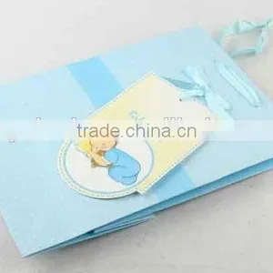 Printed Foldable Gift Bag With Card/ Shopping Paper Bag thumbnail-2