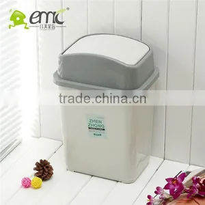 Public Plastics Dustbin With Cover thumbnail-1