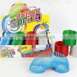 Hot Sale Plastic Magic Rainbow Spring /promotional Gift Magic Rainbow Circle thumbnail-1