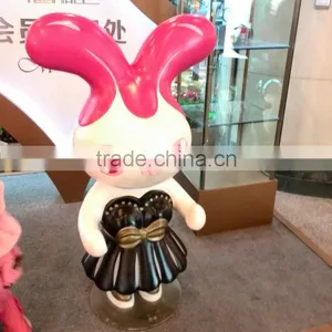 Rabbit Cartoon Figure Mascot for Shopping Mall thumbnail-3