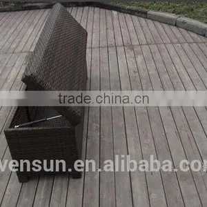 Rattan Outdoor Storage Box thumbnail-3