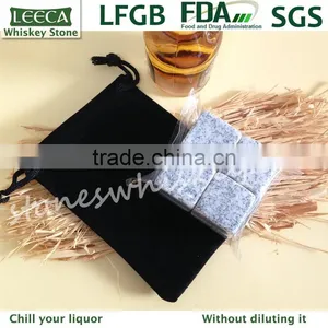 Light Grey 4 Pcs/set Granite Whiskey Ice Cube Stones thumbnail-1