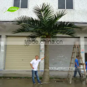 APM010-2 GNW Coconut Tree Artificial Leaf 12ft High for Park Landscaping Decoration Outdoor Use thumbnail-1