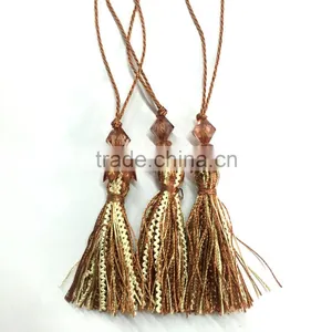 Acrylic Beaded Fringe Curtain Tassel thumbnail-2