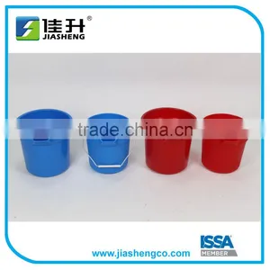 Plastic Cleaning Bucket With Spout and Metal Handle thumbnail-2