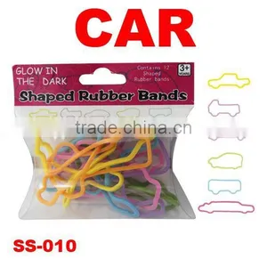 Colorful and Variety Shaped Rubber Bands, Hot Sold Gifts thumbnail-1