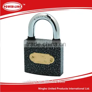 Plastic Painted Iron Padlock With 3pcs Iron Keys thumbnail-1