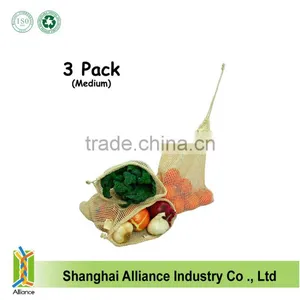 Fruit Veagetable Organic Cotton Mesh Bags thumbnail-1