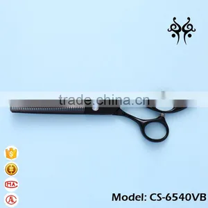 CS-6540VB 6.5inch 40teeth Black Teflon Coated Pet Thinning Dog Grooming Scissors thumbnail-1
