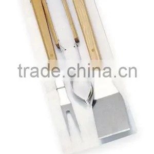 BBQ-128 3pcs Barbecue Tools Set Factory in Yangjiang thumbnail-1