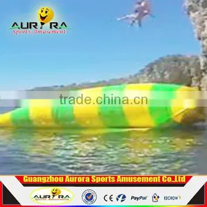 High Quality Inflatable Toy Water Blob Water Bungee Blob Inflatable Catapult Jump Pillow For Sale thumbnail-1