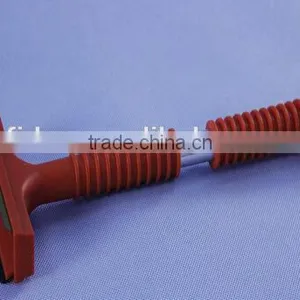 Tpr Blade Brass Blade Ice Scraper With Aluminum Handle thumbnail-1