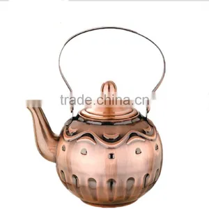 1.5L Stainless Steel Copper Kettles Sale Hot Water Custom Tea Kettles thumbnail-3