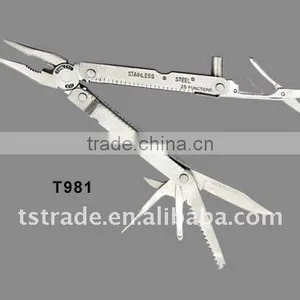2014 New Mini Small Folding Clip Multi Plier Tools T981 thumbnail-1