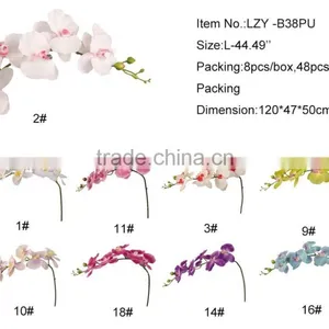 Real Touch Artificial Orchid Iris Flower for Indoor and Outdoor Decoration thumbnail-5