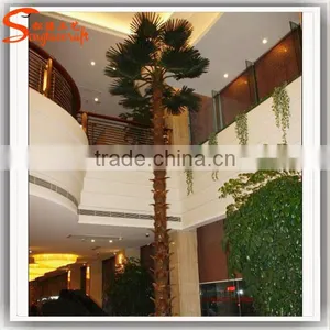 Latest Design All Kinds of Decorative Metal Palm Trees Canada Artificial Plastic Palm Tree thumbnail-3