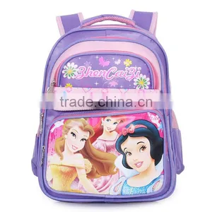 Cute Purple Cartoon School Bag for School Girl thumbnail-5