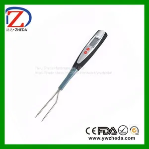 Instant Read Cooking Digital Meat Thermometer  With Food-Safe Stainless  thumbnail-1