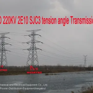 MEGATRO 220KV 2E10 SJC3 Suspension Transmission Towerwer thumbnail-1