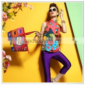 High Quality Individual Design Personalized Digital Printed Fashion Dress thumbnail-1