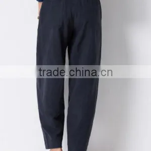 Hot Sale New Fashion Summer High Waist Ladies Pantskirt Women Chiffon Wide Leg Pant thumbnail-3