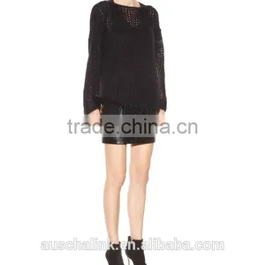 Auschalink Newest Custom Popular Women Knitted Sweaters thumbnail-1